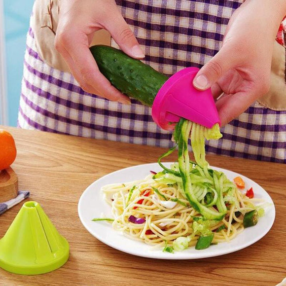 Firm Vegetable Fruit Spiral Shredded Device Cutter