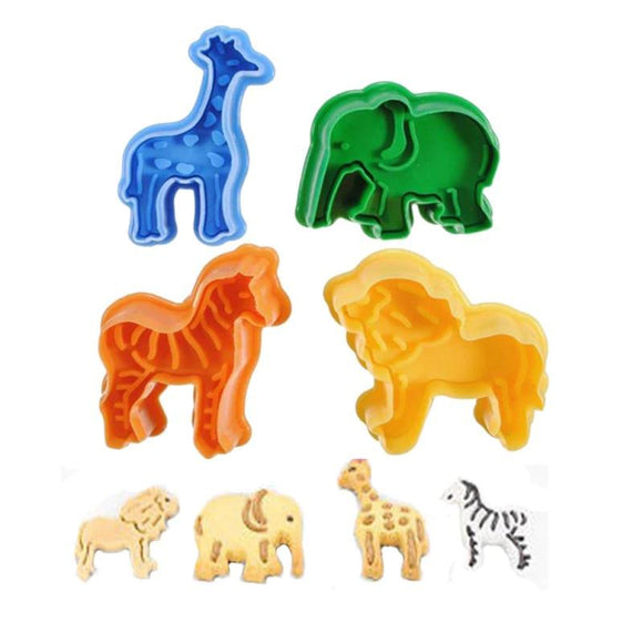 Animal Shaped Fondant Mold Plunger